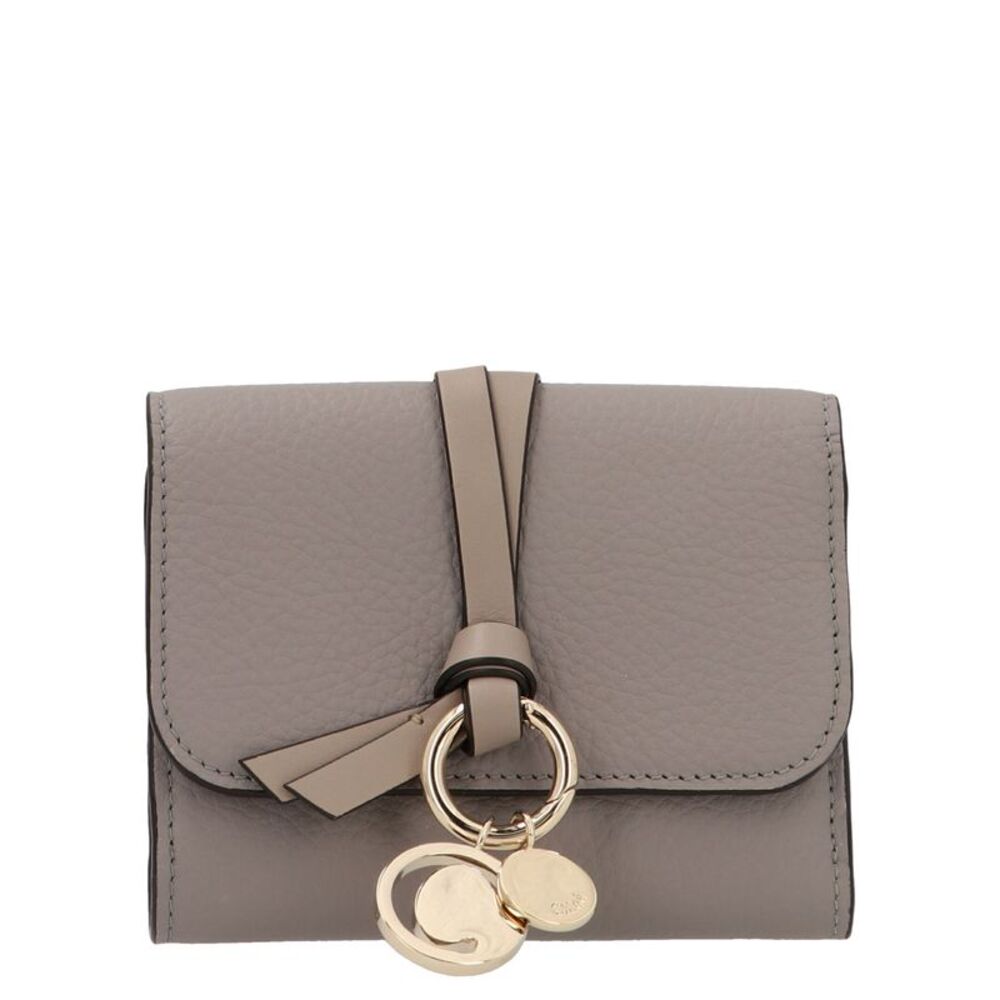 Chloé Gray Calfskin Women's Cardholder